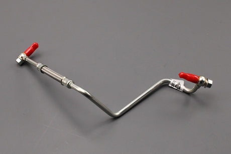 Jaguar XF XE F-Pace 2015-on 2.0 TD turbo oil feed pipe AJ813404