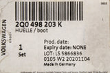 VW Polo AW Audi A1 Skoda Fabia SEAT CV boot (front outer) 2Q0498203K