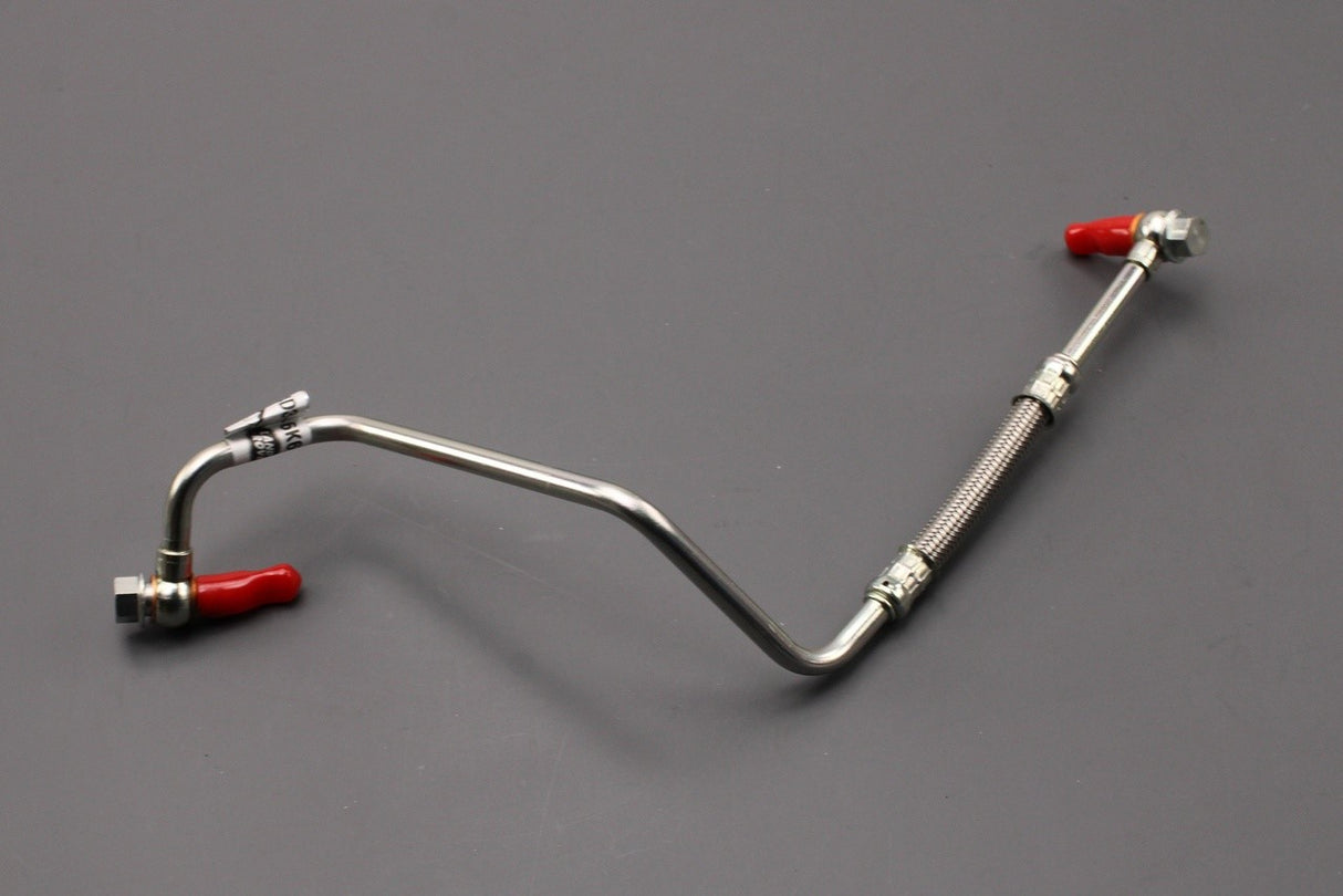 Jaguar XF XE F-Pace 2015-on 2.0 TD turbo oil feed pipe AJ813404