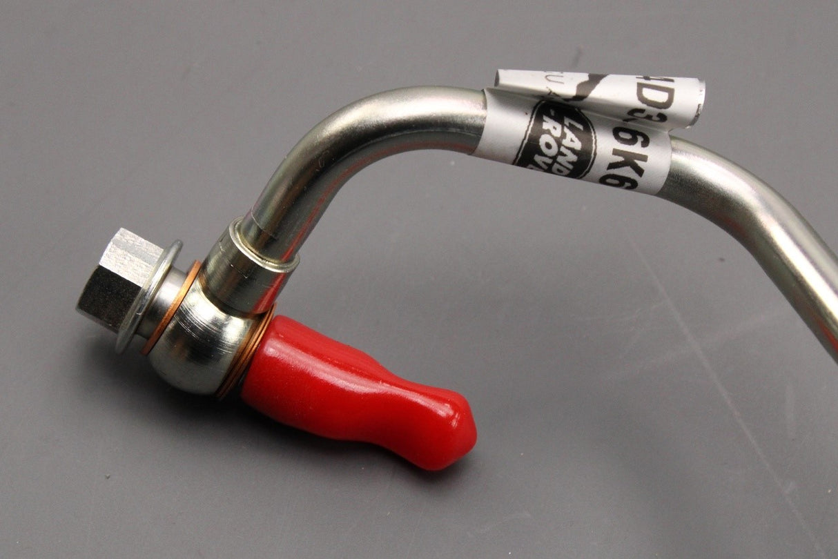 Jaguar XF XE F-Pace 2015-on 2.0 TD turbo oil feed pipe AJ813404