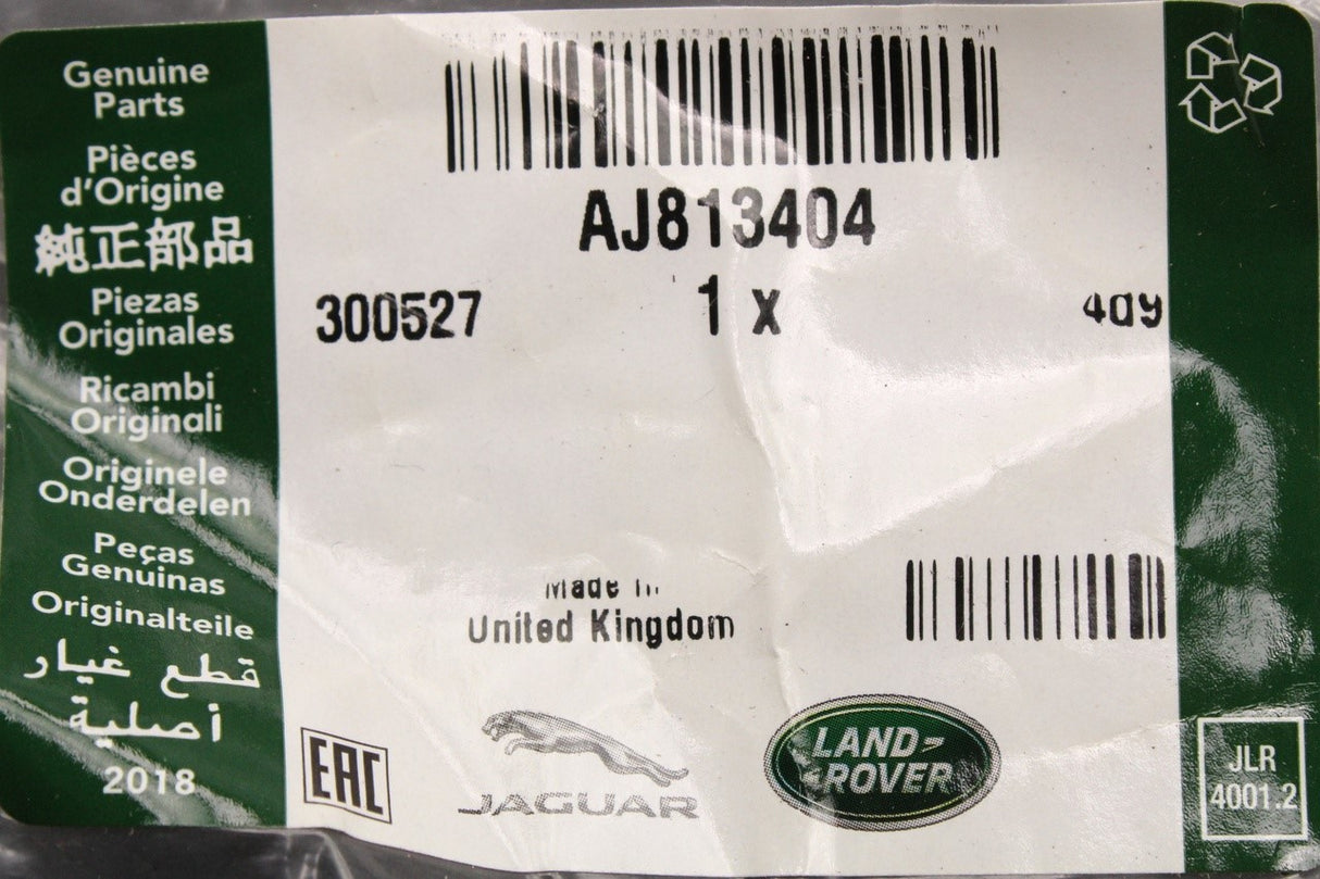 Jaguar XF XE F-Pace 2015-on 2.0 TD turbo oil feed pipe AJ813404