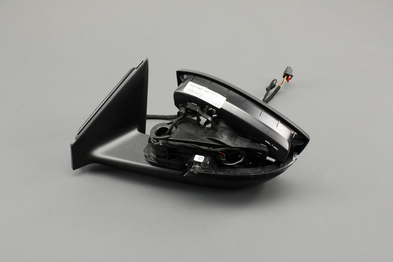 Skoda Karoq 2018-on power fold wing mirror housing (left