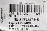 VW Polo A1 Ibiza Arona seat height adjust handle (right) 2G0882252 82V