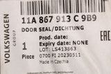 VW ID.4 ID.5 Skoda Enyaq rear inner door seal (left) 11A867913C 9B9