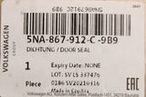 Genuine VW Tiguan SEAT Tarraco front inner door seal (right) 5NA867912C 9B9