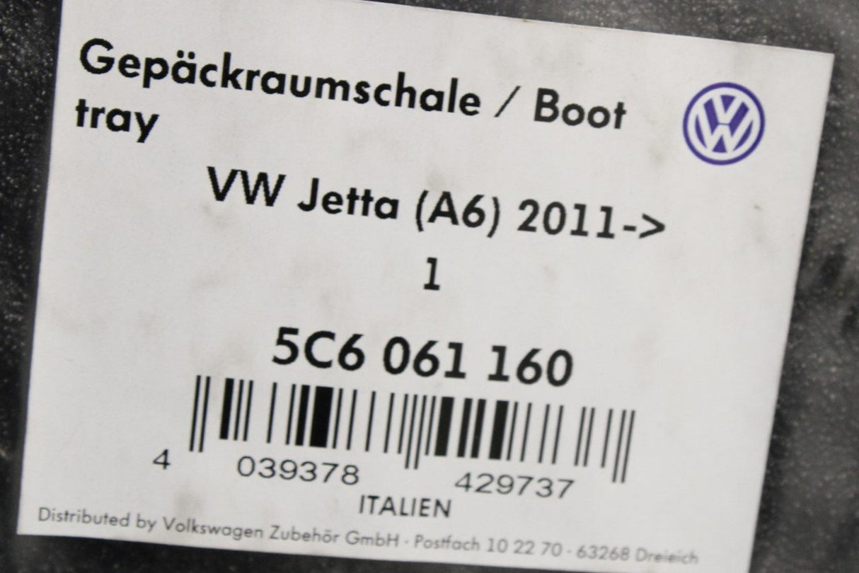 VW Jetta 2011-2018 luggage compartment liner inlay foam 5C6061160