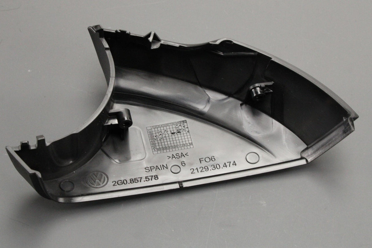 VW Polo AW Audi A1 2018-on mirror cover cap (lower right)  2G0857578 9B9