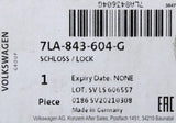 VW Transporter Cali T6.1 2020- Right sliding door latch lock 7LA843604G