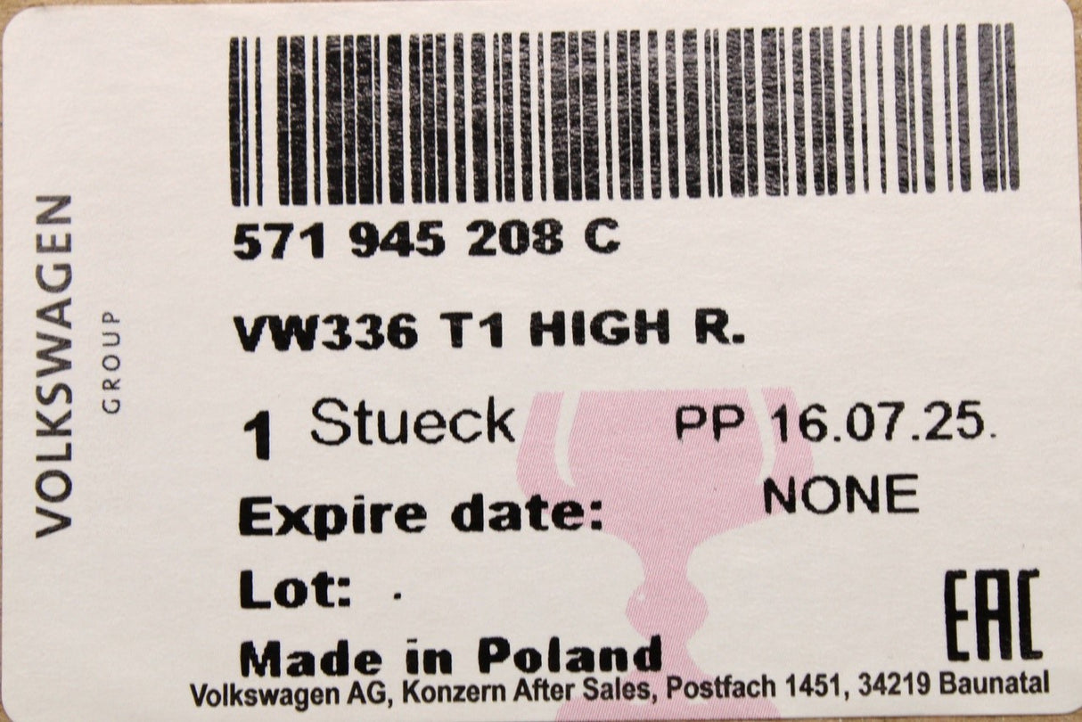 VW Tiguan 2024-on outer LED tail light (right) 571945208C