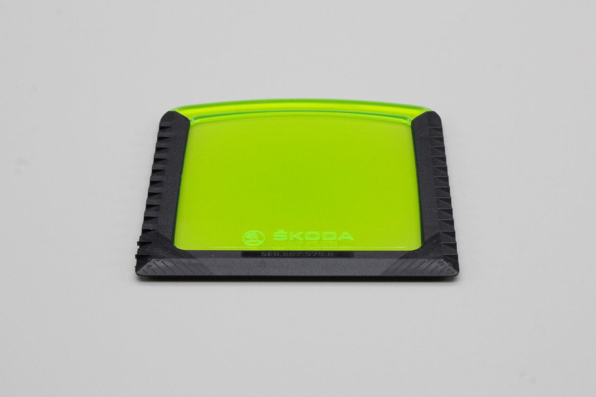 Skoda green ice scraper & de-mister (stored in fuel flap) 5E0867575B 9B9