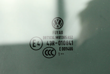 VW Polo AW 2018-on front door window glass (right) 2G4845202A