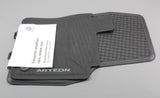 VW Arteon 2017-on front rubber all weather floor mats RHD 3G8061541 82V