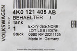 Audi A6 A7 C8 2019-on coolant expansion tank reservoir 4K0121405AB
