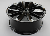 VW Scirocco 09-18 Lugano alloy wheel rim 19'' gloss black 1K8601025S AX1