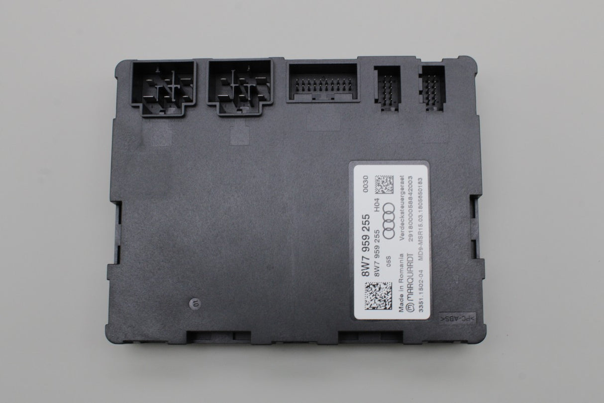 Audi A5 S5 Cabriolet 2017-2025 roof control unit 8W7959255