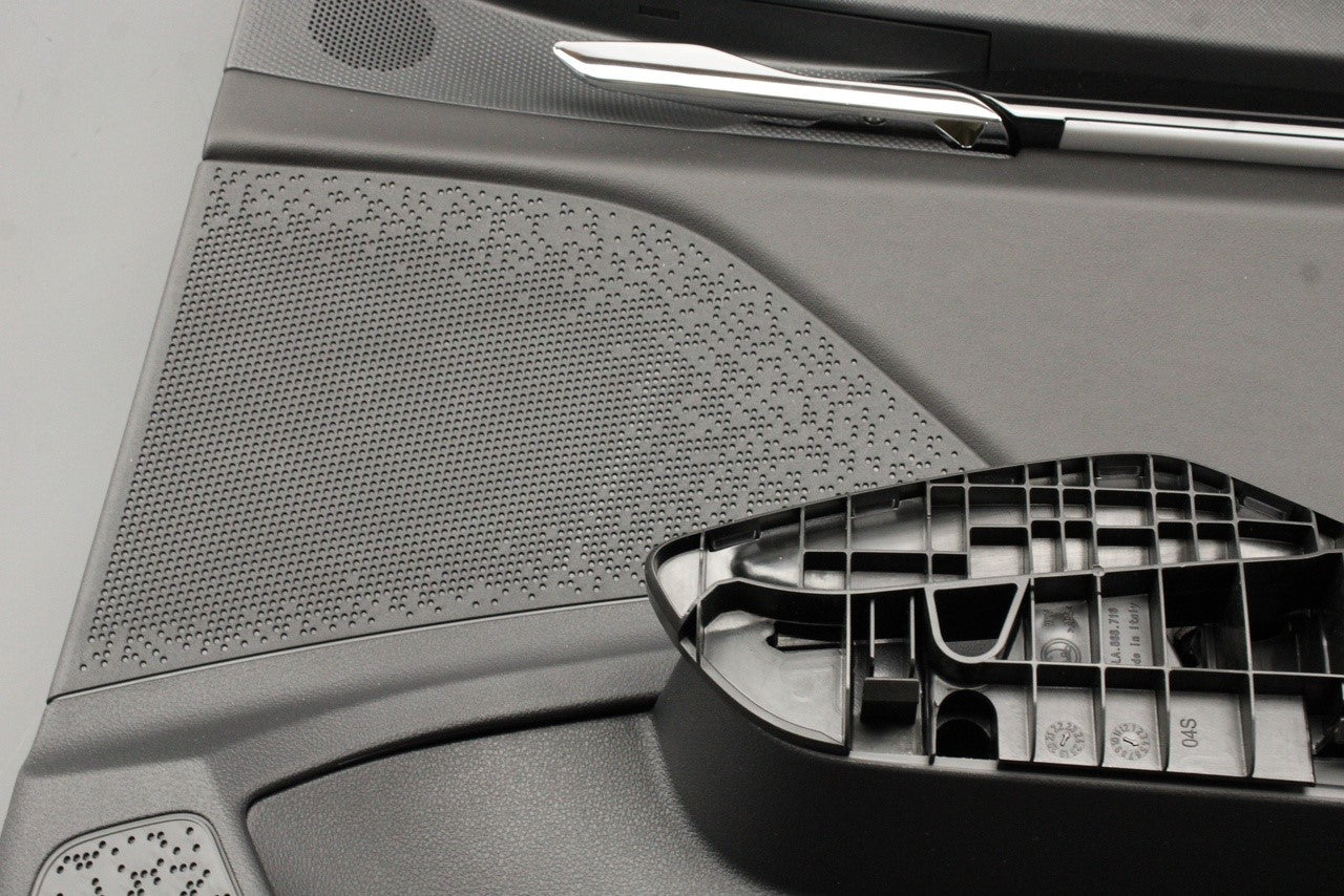 Skoda Enyaq 2021-on black door card panel (rear right) 5LG867024G
