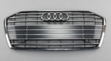 Audi A6 C8 2019-on S-Line front radiator grille & badge 4K0853651B RU6