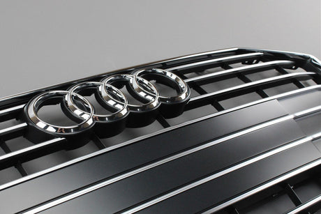 Audi A6 C8 2019-on S-Line front radiator grille & badge 4K0853651B RU6