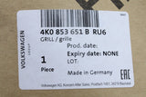 Audi A6 C8 2019-on S-Line front radiator grille & badge 4K0853651B RU6