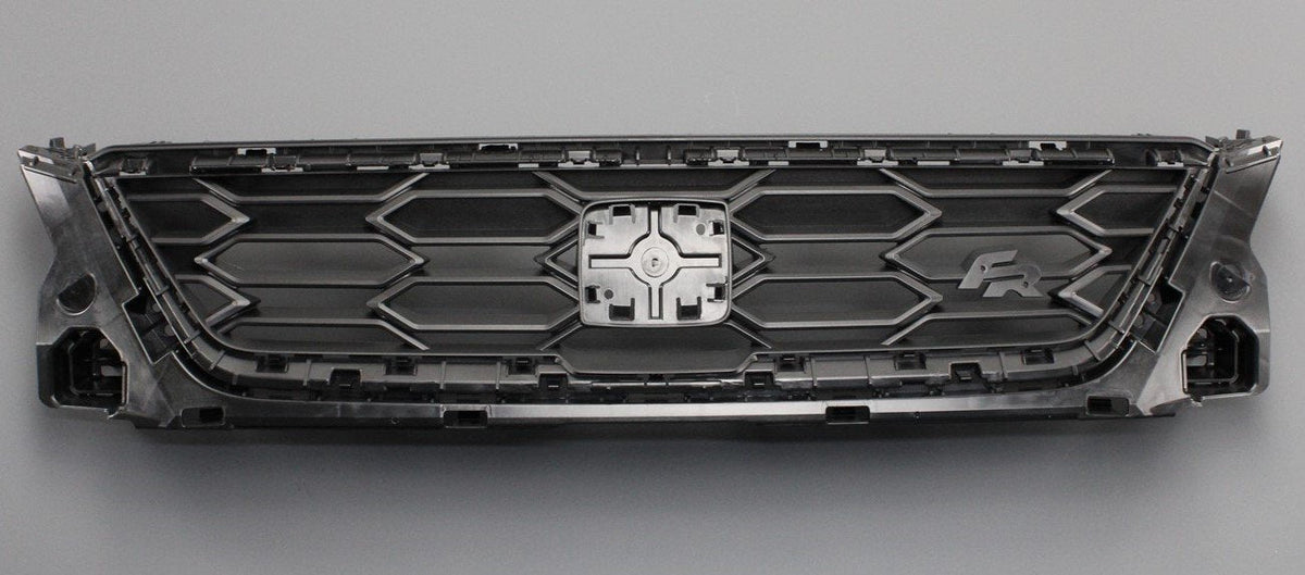 SEAT Ibiza FR 2018-on front radiator grille (satin black) 6F0853654E 9B9, view 1