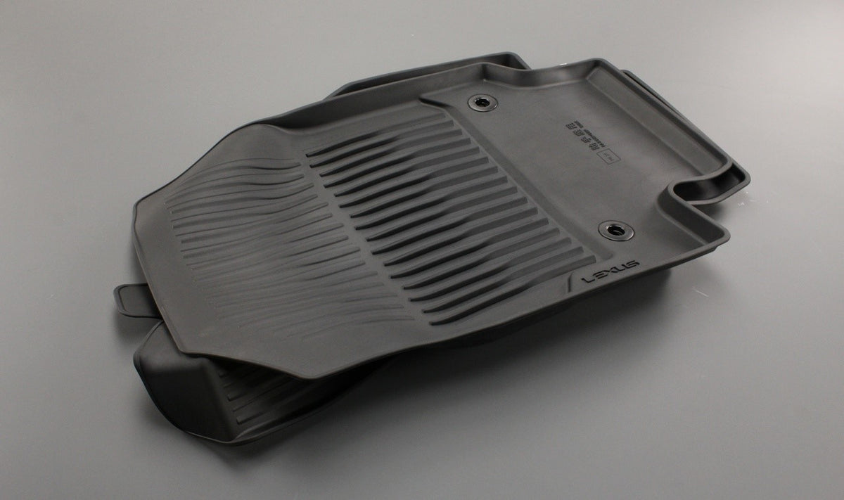 Lexus RX 2022-on rubber floor mats (front) 08210-48810-C0, view 1