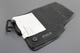 VW Polo AW 18-on all weather rubber floor mats set (front) 2G2061502 82V