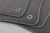 VW Arteon 2017-on front rear carpet floor mats RHD grey 3G8863012A QUF