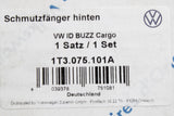 VW ID.Buzz Cargo 2023-on accessory mud flaps (rear) 1T3075101A