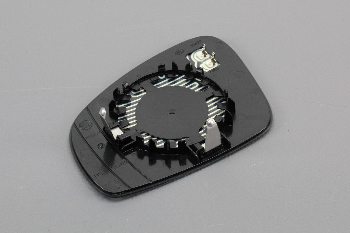 Skoda Fabia 5J Roomster 07-15 right wing mirror glass heated 5J0857522N