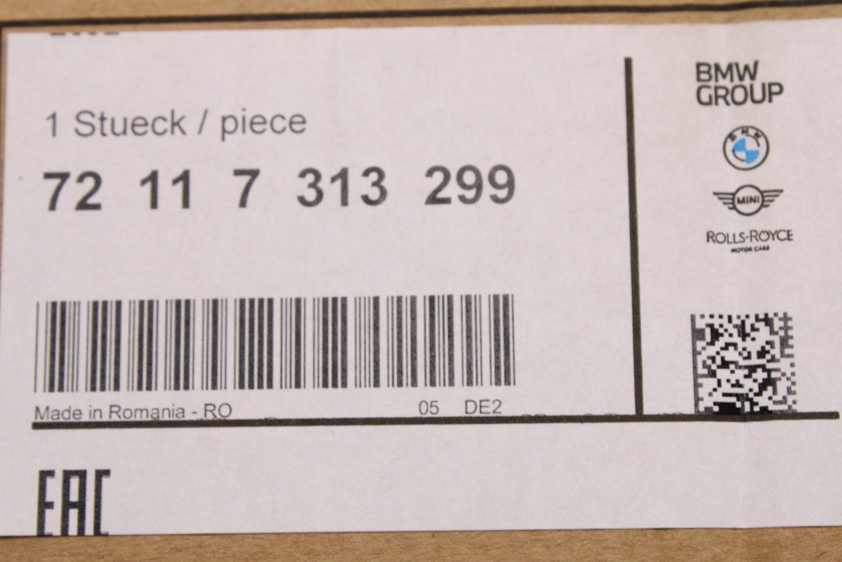 BMW MINI 2013-on seat belt buckle (front) 72117313299