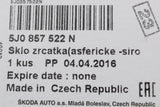 Skoda Fabia 5J Roomster 07-15 right wing mirror glass heated 5J0857522N