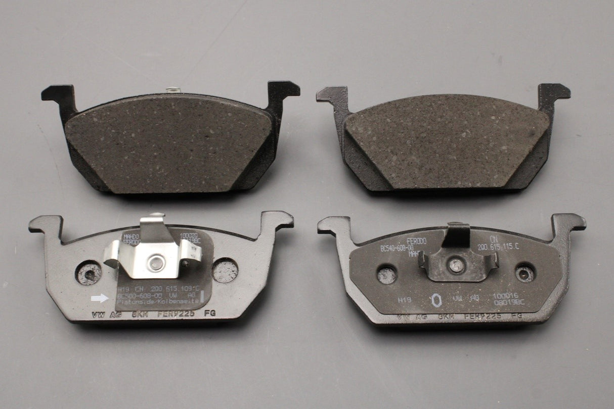 VW Polo AW T-Cross 2018-on brake pads (front) 2Q0698151C