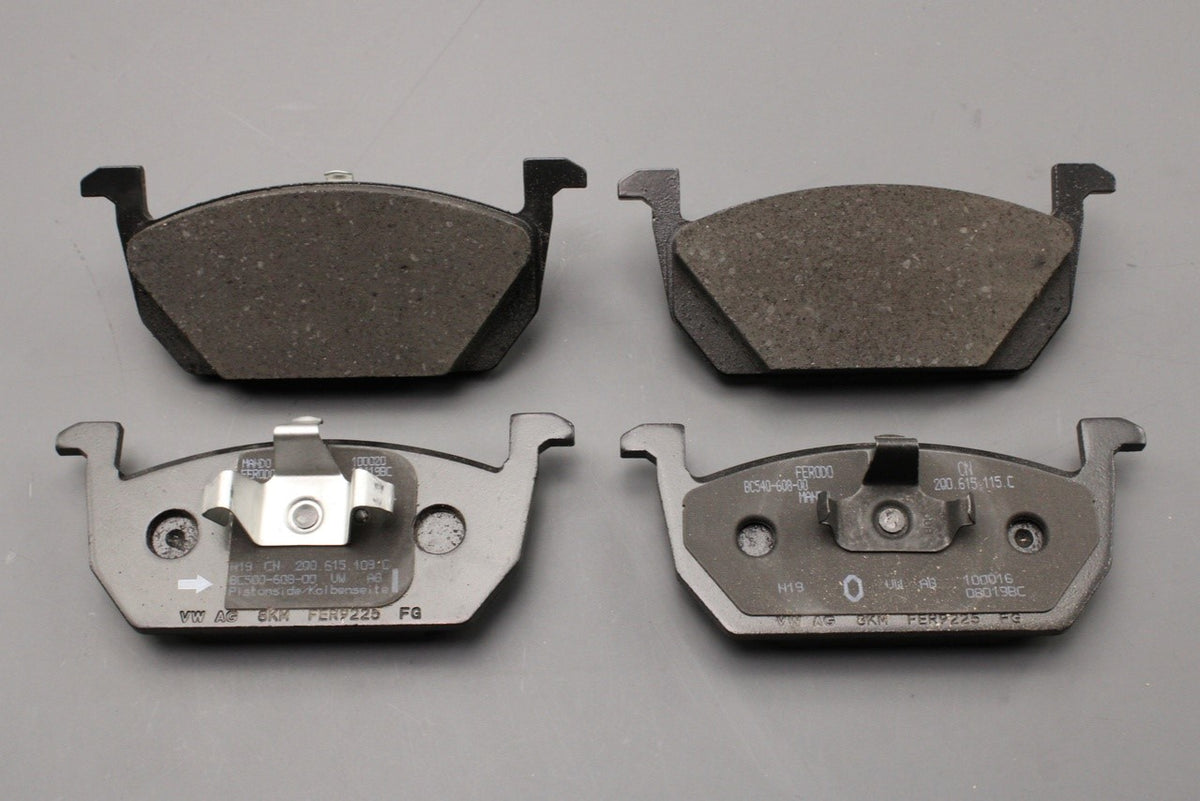 VW Polo AW T-Cross 2018-on brake pads (front) 2Q0698151C, view 1