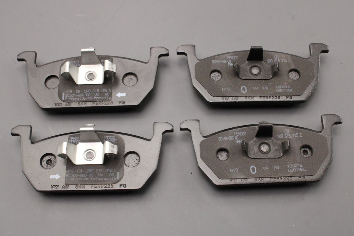 VW Polo AW T-Cross 2018-on brake pads (front) 2Q0698151C