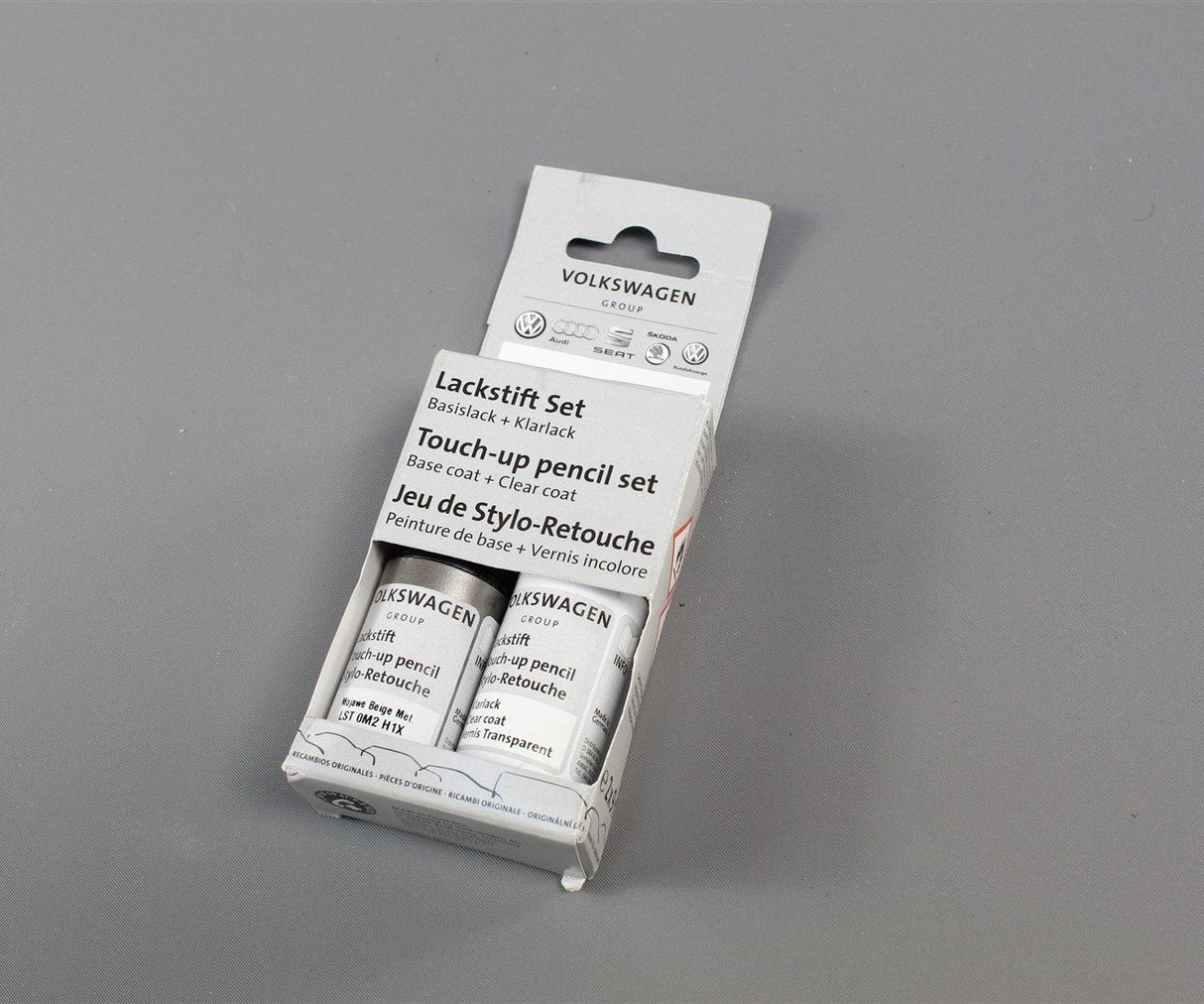 VW Volkswagen touch up paint set x2 9ml Mojave Beige H1X LST0M2H1X
