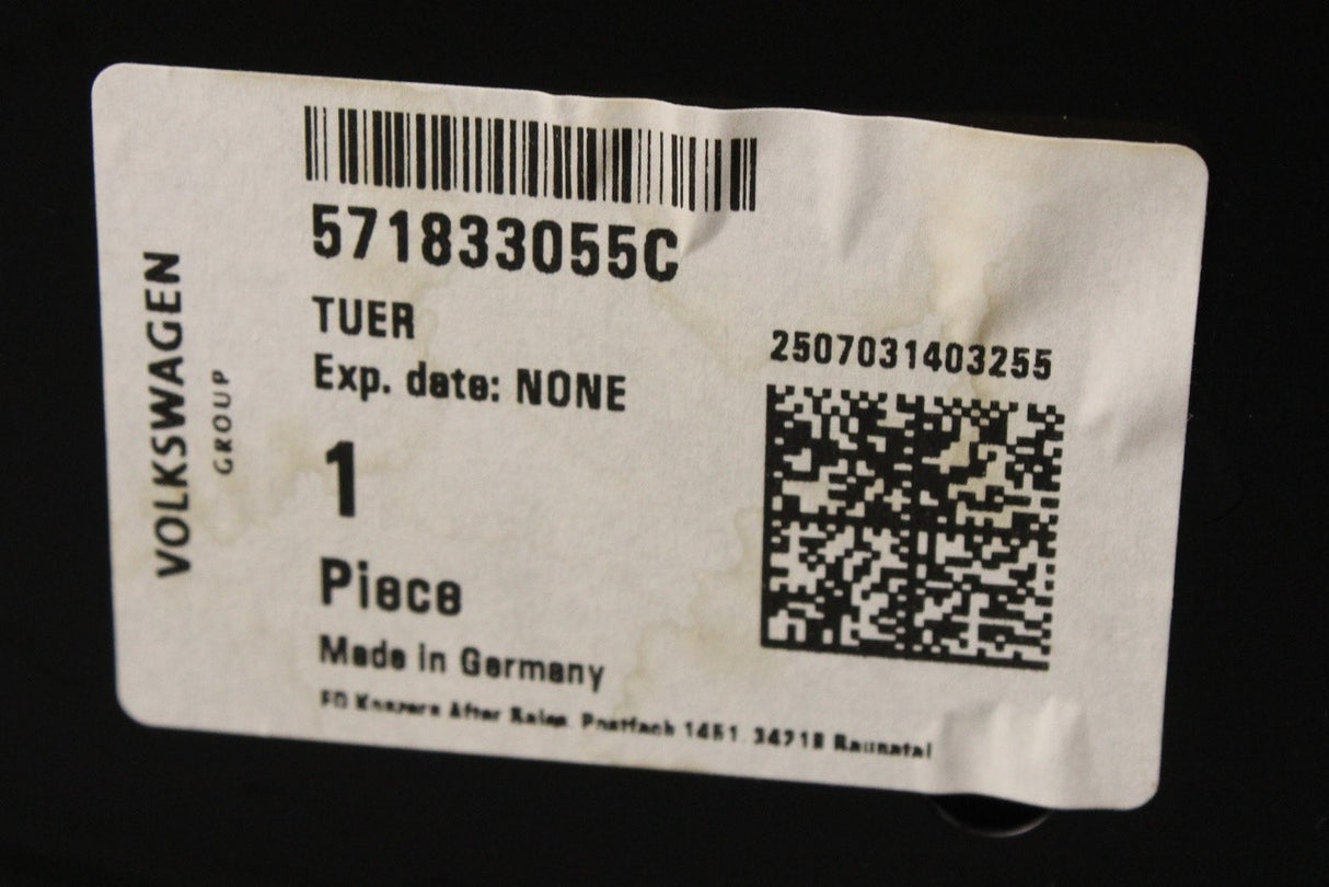 VW Tiguan 2024-on door panel (rear left) 571833055C