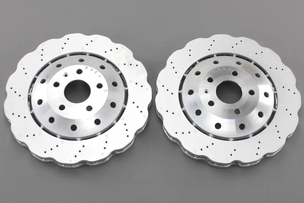 Audi RSQ3 2014-18 front wavy brake discs (x2) 365mm 8U0615301B, view 1