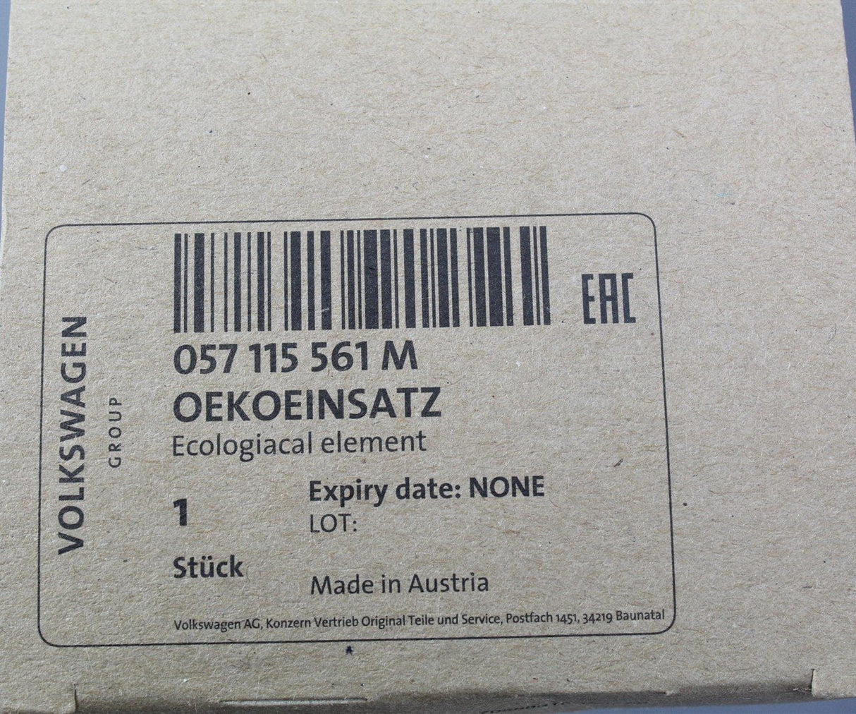 Audi A4 A6 A6 A8 Q5 Q7 VW Touareg 3.0 TDI V6 oil filter 057115561M