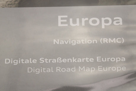 Audi A1 A6 A7 Q3 RS6 2011-2018 Europe maps (2019) A8X0060884M