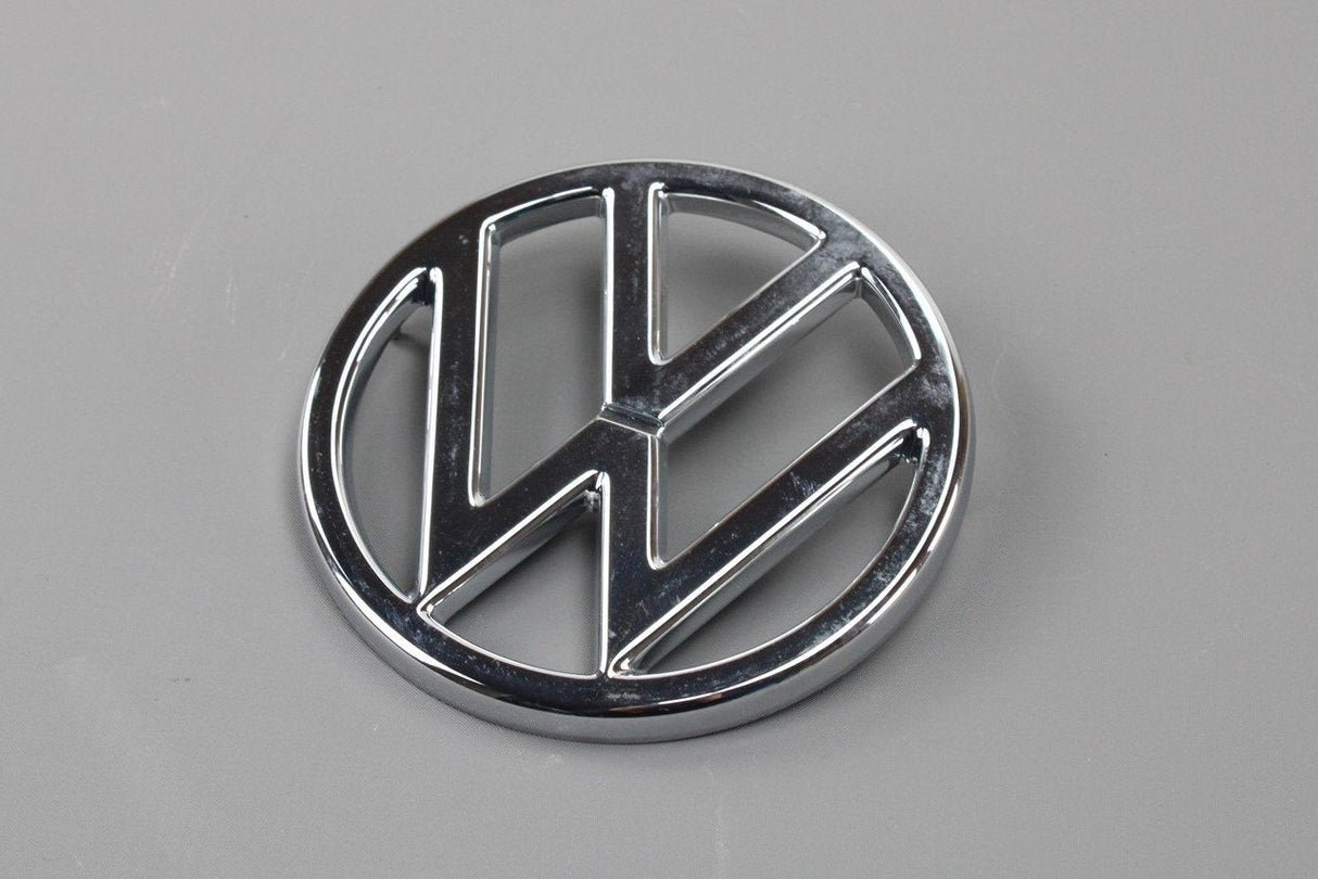 VW LT 1975-1989 chrome front grille badge 125mm 281853601B