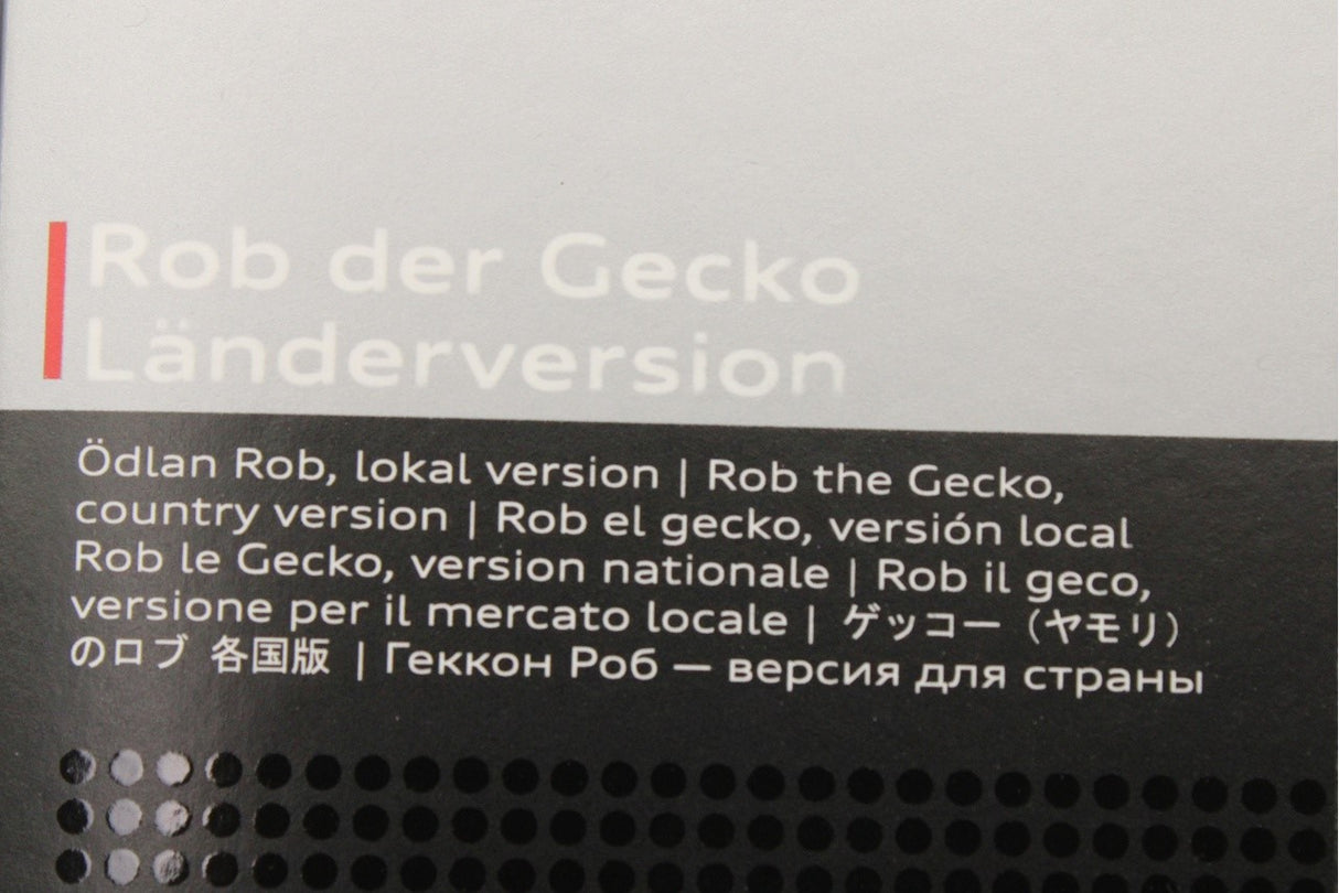 Audi cuddly toy 'rob the gecko' 8R0087500A