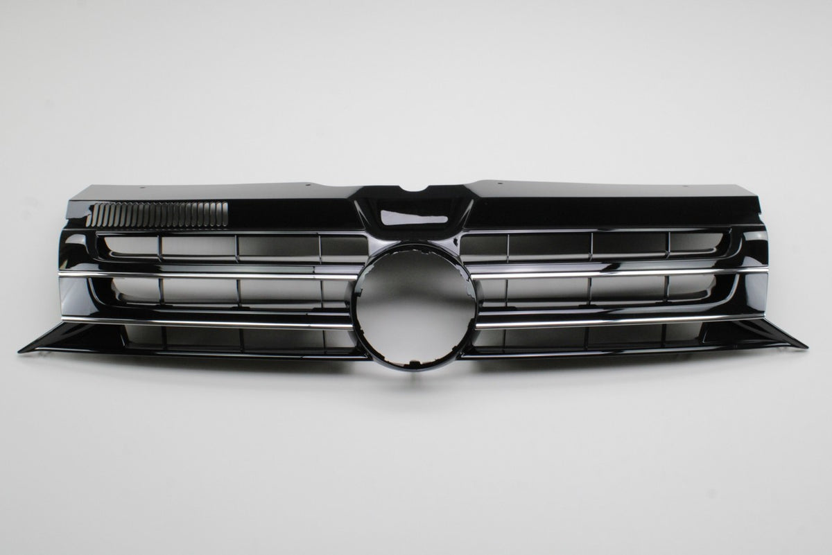VW Transporter Cali T5.1 10-15 front radiator grille 7E5853651A NPU, view 1