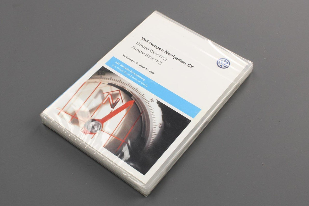 VW Volkswagen navigation DVD europe west V7 RNS 510 1T0051859P, view 1