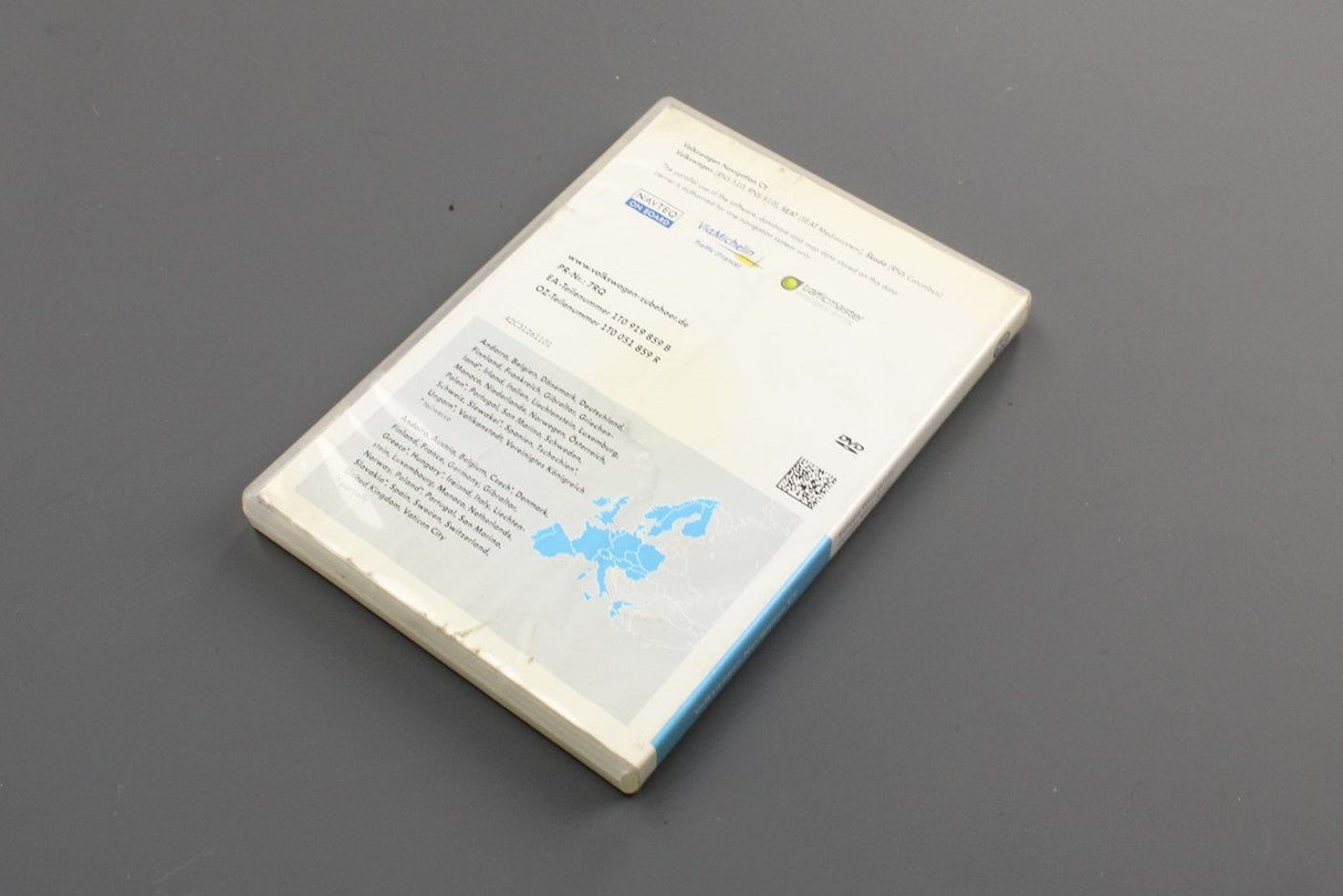 VW Volkswagen navigation DVD europe west V7.2 RNS 510 1T0051859R