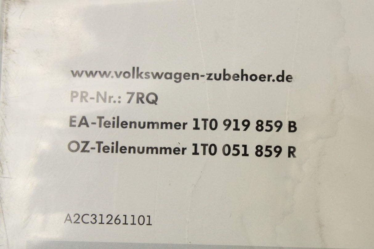VW Volkswagen navigation DVD europe west V7.2 RNS 510 1T0051859R