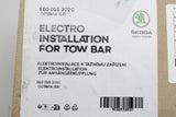Skoda Octavia 5E 2013-2021 tow bar wiring installation kit 5E0055202C