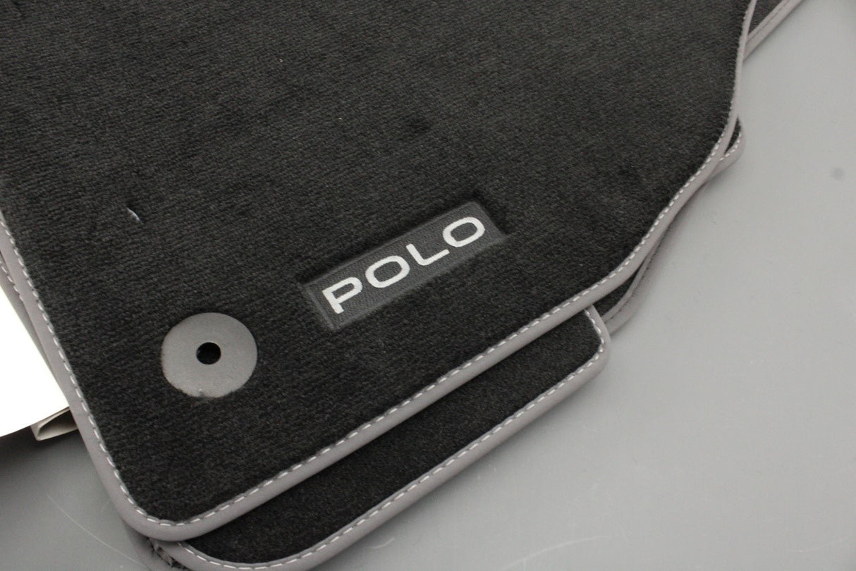 VW Polo AW 2018-on RHD premium textile floor mats 2G2061270C WGK