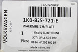 VW Golf MK5 MK6 Audi Skoda SEAT centre silencer heat shield 1K0825721E