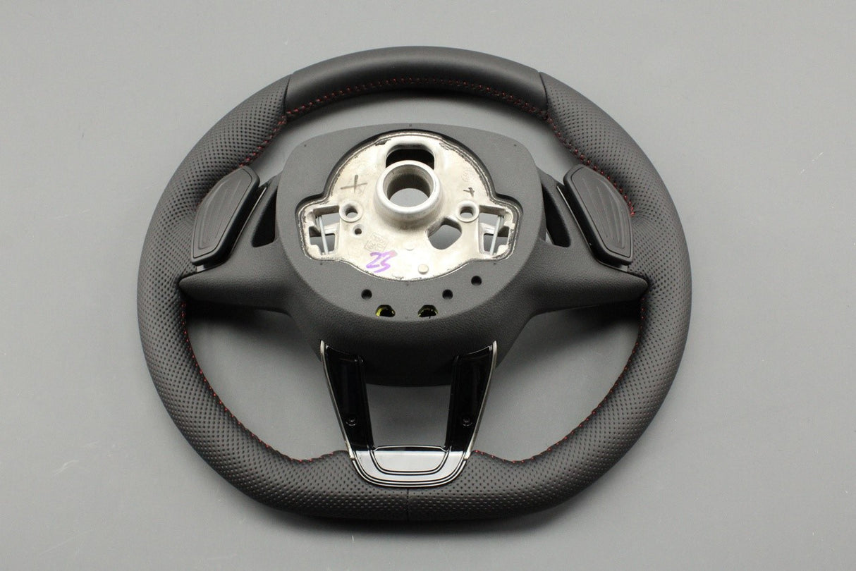 Genuine Skoda Octavia VRS 2020-on leather steering wheel 5E3419093AD VKK