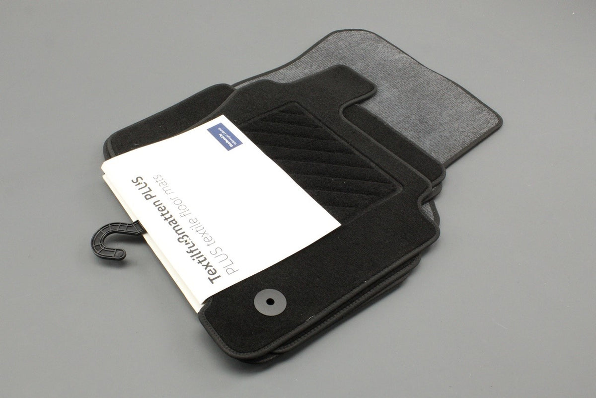 VW Golf MK8 Estate Hybrid front & rear carpet floor mats 5H9061404C WGK, view 1